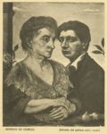 Giorgio De Chirico - Ritratto del pittore colla madre -   